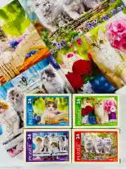 Пазл для малышей игра мозаика головоломка 4 шт 24 детали котята котенок кот кошка кошечка