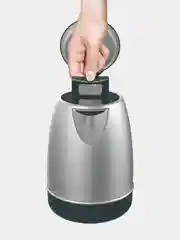 Серебряный чайник электрический Tefal Element KI280D30, 1.7 л