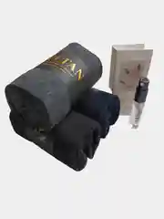 Разноцветный носки мужские ароматизированные в коробке / Подарочный набор