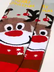 Носки детские новогодние хлопковые, подарок на новый год