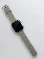 Бежевый умные часы ,  Smart Watch 10 ULTRA, с поддержкой звонков и смс, AMOLED дисплей