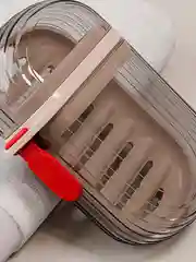Дорожная мыльница, портативная мыльница с выдвижной подставкой и крышкой для хранения мыла
