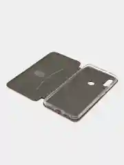Бордовый чехол книжка с карточкой для Xiaomi redmi play