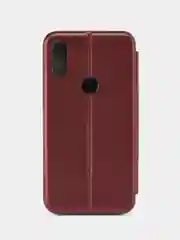 Бордовый чехол книжка с карточкой для Xiaomi redmi play