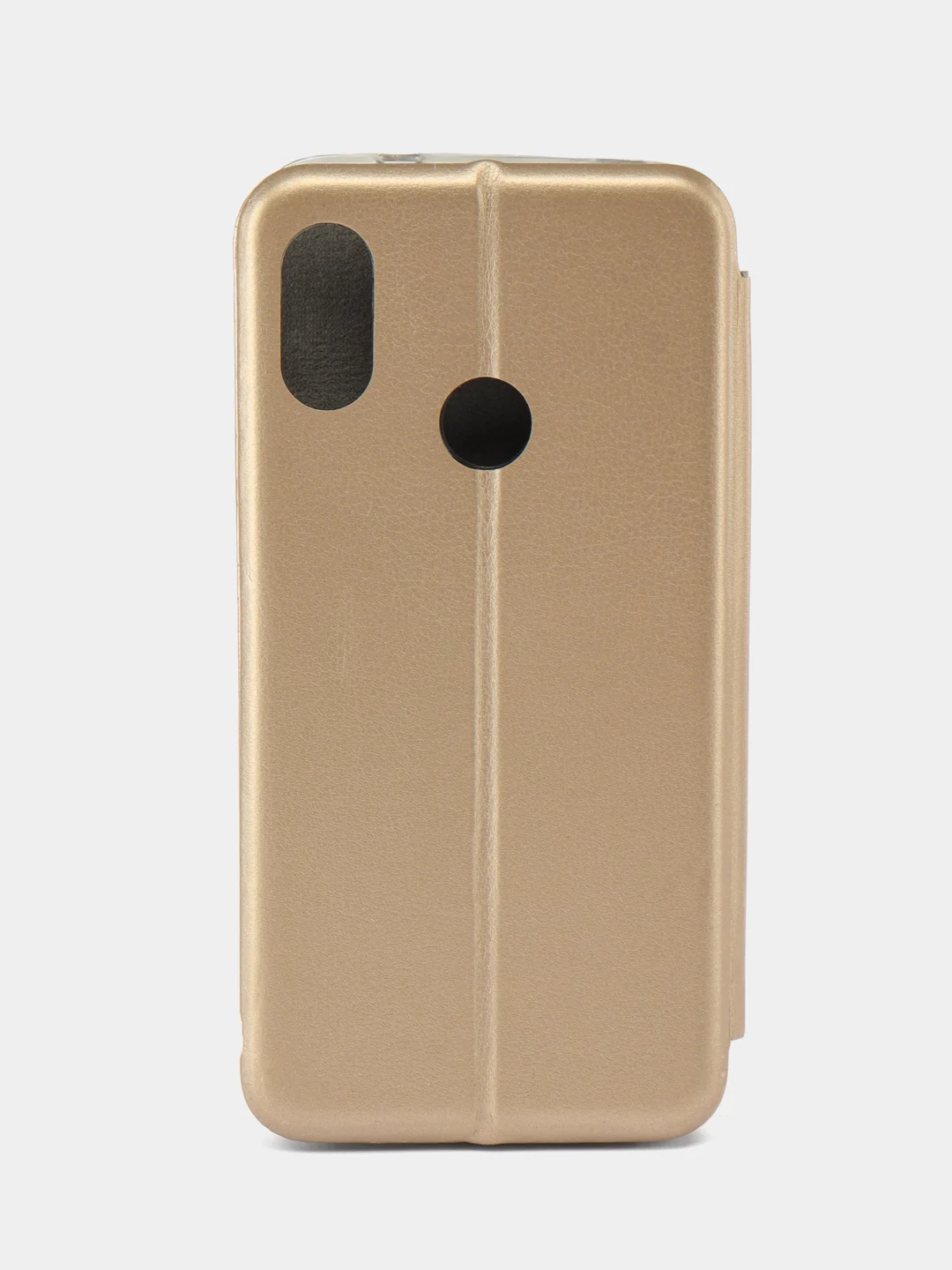 Золотой чехол книжка с карточкой для Xiaomi redmi play
