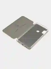 Золотой чехол книжка с карточкой для Xiaomi redmi play