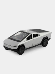 Машина "Tesla Cybertruck" 13,7 см, Технопарк, открываются передние двери и багажник,металл