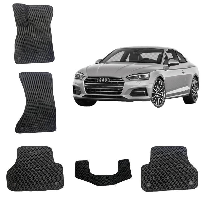 Автомобильные 3D коврики EVA Эва Ева для Audi A5 F5 / Ауди А5 Ф5