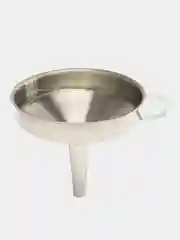 Серебряный воронка металическая