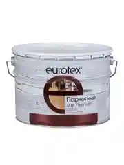 Лак паркетный Eurotex Premium, алкидно-уретановый, полуматовый, 10 л