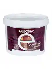 Акриловый герметик для дерева теплый шов Eurotex, 3 кг, орех