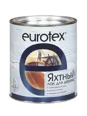 Лак яхтный Eurotex, алкидно-уретановый, глянцевый, 2 л