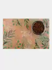 Карамельный коврик под миску, для кошек и собак, 43 х 28 см