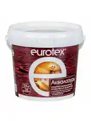 Защитно-декоративное покрытие для дерева Eurotex Аквалазурь, полуглянцевое, 0,9 кг, ваниль