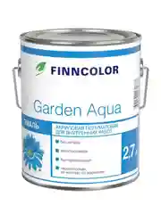Эмаль акриловая Garden Aqua (Гарден Аква) FINNCOLOR, 2,7 л, белая (база А)