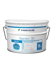 Эмаль универсальная Garden 30 (Гарден 30) FINNCOLOR, алкидная, 9 л, белая (база А)
