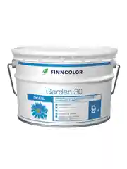 Эмаль универсальная Garden 30 (Гарден 30) FINNCOLOR, алкидная, 9 л, белая (база А)