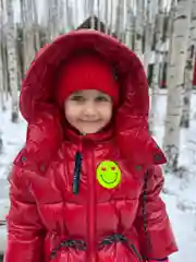 Лайм светоотражающие наклейки на одежду для детей 6 штук смайлики, диаметр 6,5см