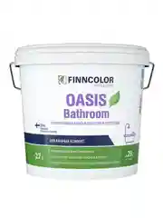 Краска для влажных помещений Oasis Bathroom (Оазис Басрум) FINNCOLOR  2,7л белый (база А)