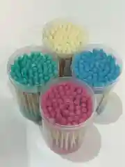 Ватные палочки бабмуковые, цветные