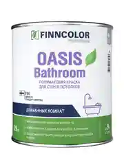 Краска для влажных помещений Oasis Bathroom (Оазис Басрум) FINNCOLOR 0,9л (база С)