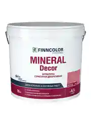Штукатурка структурная Короед 2 мм KTA Mineral Decor TIKKURILA 16 кг белый