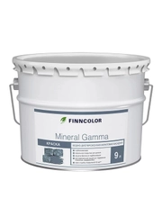 Краска фасадная Mineral Gamma (Минерал Гамма) TIKKURILA 9л белый (база АР)