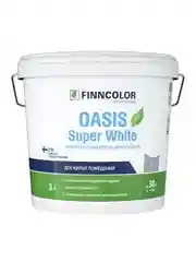 Краска для потолков Oasis Super White FINNCOLOR 3л  белый