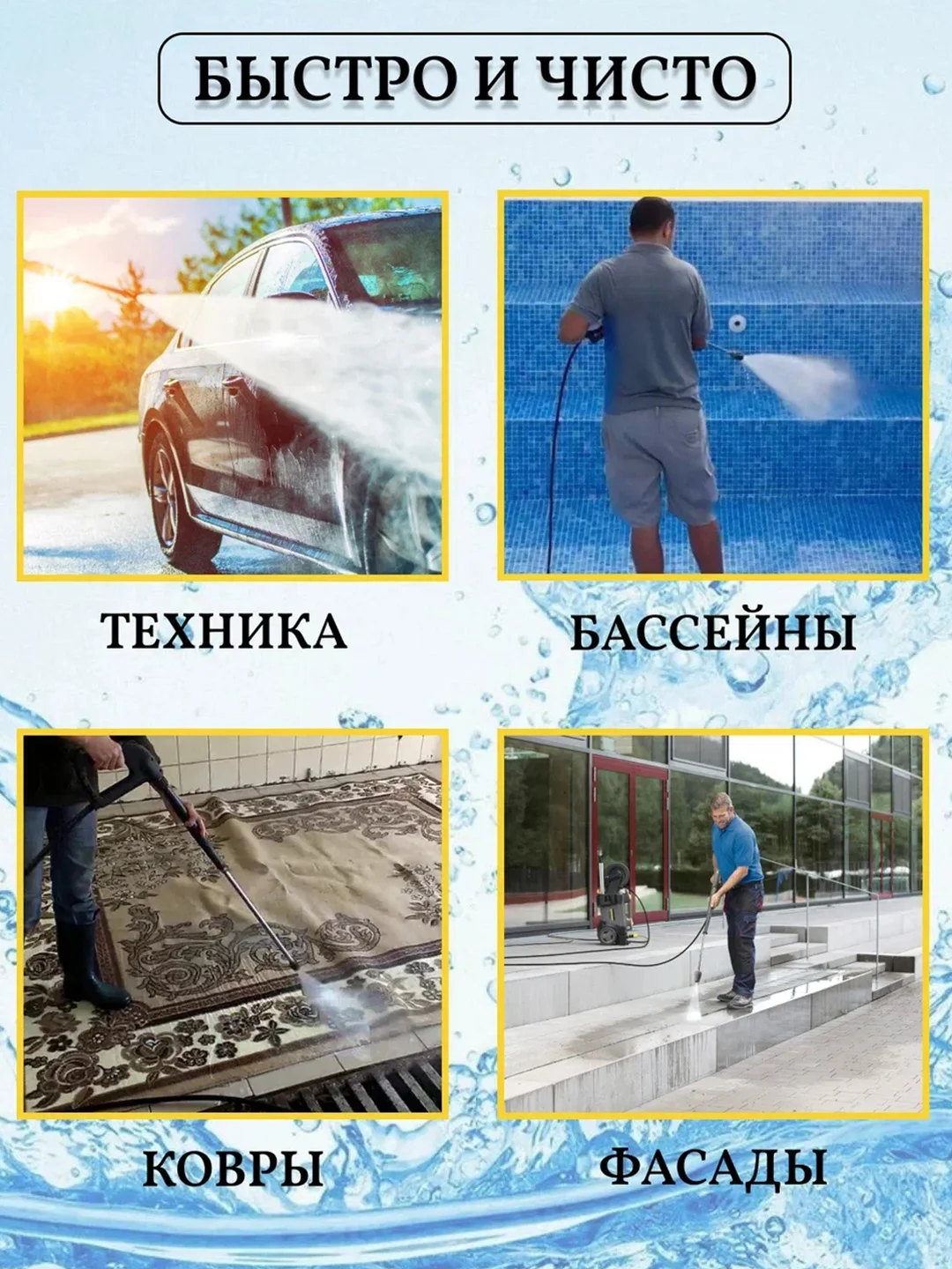 Мойка Huter W105-Р