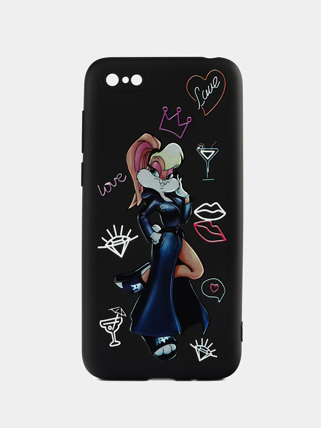 Розовый чехол силиконовый для Honor 10 Lite, 10X Lite, 8X, Y5 2018, 7A, 7S, 3D принт и микрофибра
