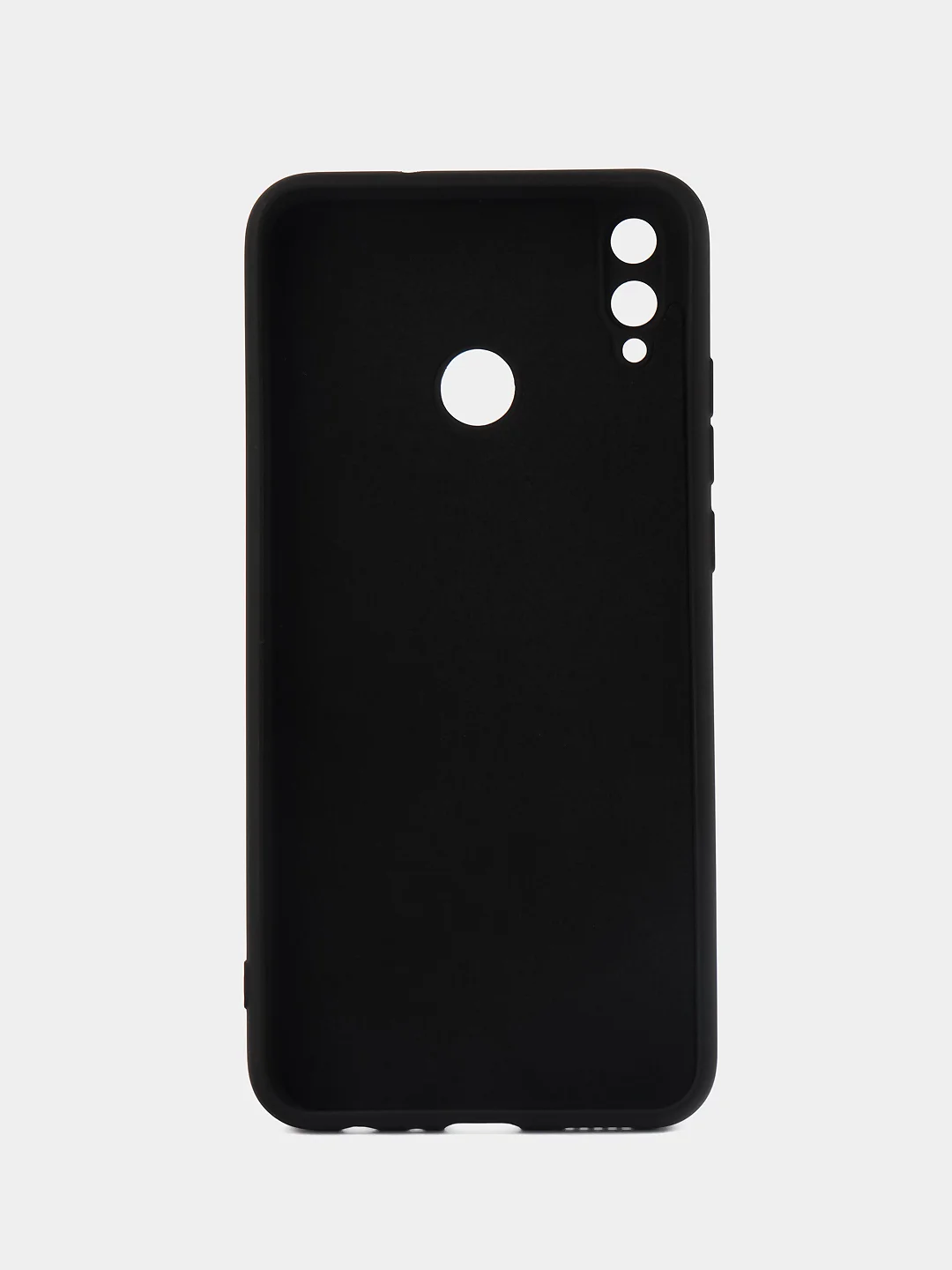 Фиолетовый чехол силиконовый для Honor 10 Lite, 10X Lite, 8X, Y5 2018, 7A, 7S, 3D принт и микрофибра