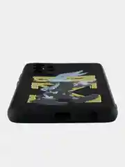 Желтый чехол силиконовый для Honor Samsung A02, A02S, A12, A52 4G, A72 4G, M31, цветной 3D принт