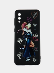 Чехол силиконовый для Honor Samsung A02, A02S, A12, A52 4G, A72 4G, M31, цветной 3D принт