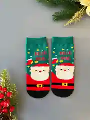 Зеленый носки детские, новогодние