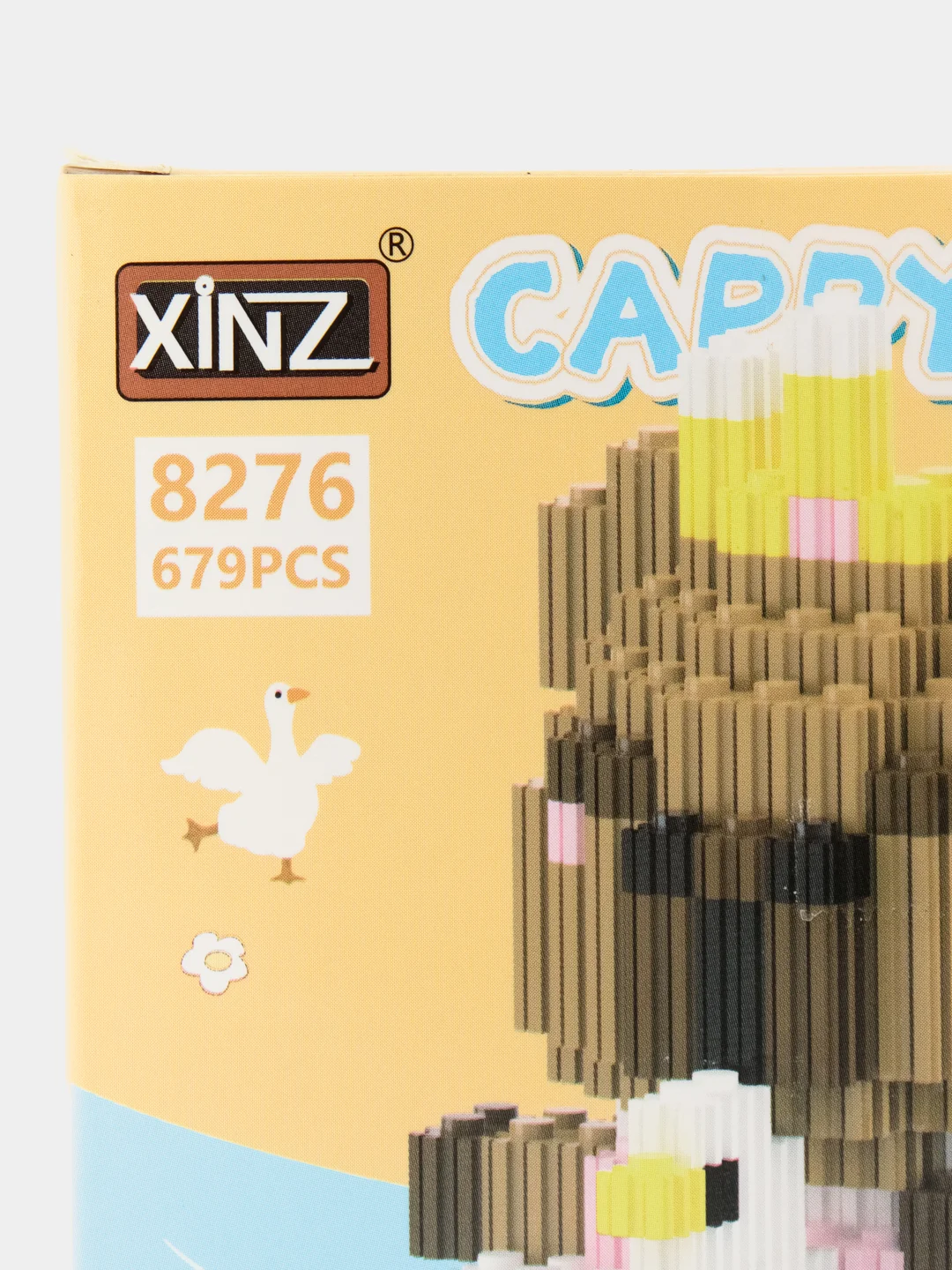 Светло-коричневый конструктор 3д детский 3D из блоков, детская развивающая игрушка, конструктор для детей