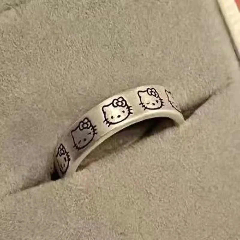 Кольцо женское для подростков аниме Hello Kitty Куроми