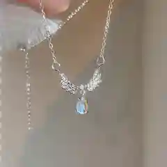Кулон крылья лунный