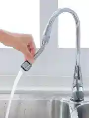 Аэратор-насадка для смесителя, поворотный, на шланге, для экономии воды