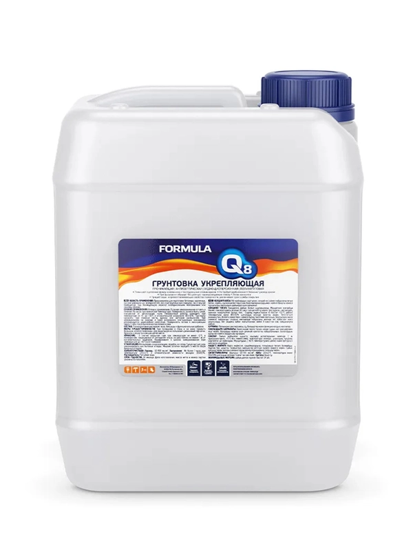 Грунтовка укрепляющая Formula Q8, 10 л