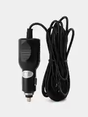 Черный зарядное устройство для видеорегистратора и навигатора, miniUSB, 3.5м