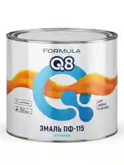 Эмаль ПФ-115 алкидная Formula Q8, глянцевая, 1,9 кг, терракотовая
