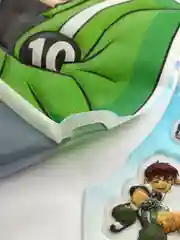 Тёмно-зелёный 3d Наклейки Ben 10 & Аниме 46х25 см микс 6 видов