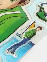 Тёмно-зелёный 3d Наклейки Ben 10 & Аниме 46х25 см микс 6 видов