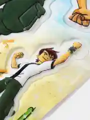 Лайм 3d Наклейки Ben 10 & Аниме 46х25 см микс 6 видов