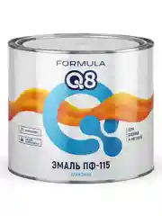 Эмаль ПФ-115 алкидная Formula Q8, глянцевая, 1,9 кг, красно-коричневая