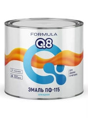 Эмаль ПФ-115 алкидная Formula Q8, глянцевая, 1,9 кг, изумрудная