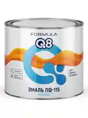 Эмаль ПФ-115 алкидная Formula Q8, глянцевая, 1,9 кг, изумрудная