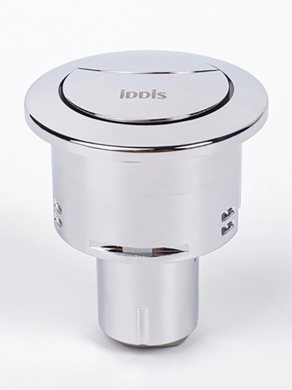 Кнопка смыва для арматуры IDDIS 92038SB2AR, 2 режима, хром