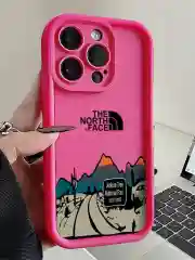 Кораллово-розовый iphone 13 Pro и Max, Айфон 13 Про, чехол матовый, объемный, с принтом для iPhone 13