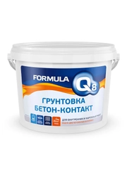 Грунтовка бетон-контакт Formula Q8, 6 кг